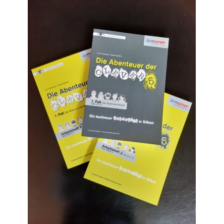 Lesekrimi und zwei Arbeitshefte: Günstiges Paketangebot