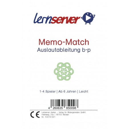 Spiel zur Auslautableitung b-p, leicht