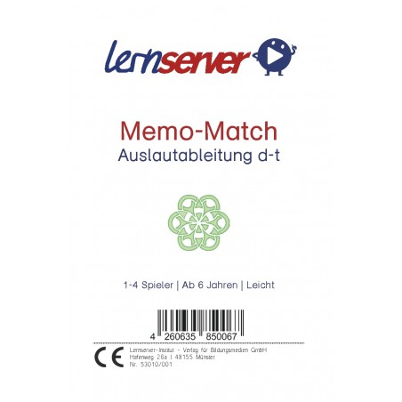 Spiel zur Auslautableitung d-t, leicht