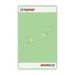 Spiel zur Auslautableitung g-k, leicht