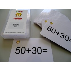Paket TIGRO-Kartenset ohne Zehnerübergang