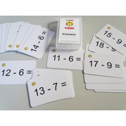 Paket TIGRO-Kartenset mit Zehnerübergang